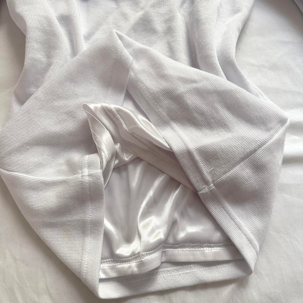 japanese white off shoulder longsleeve top ♡