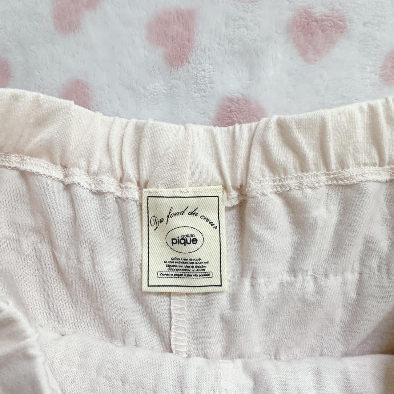 light pink & blue floral ruffle layered bloomers ⋆ ˚。⋆୨୧˚