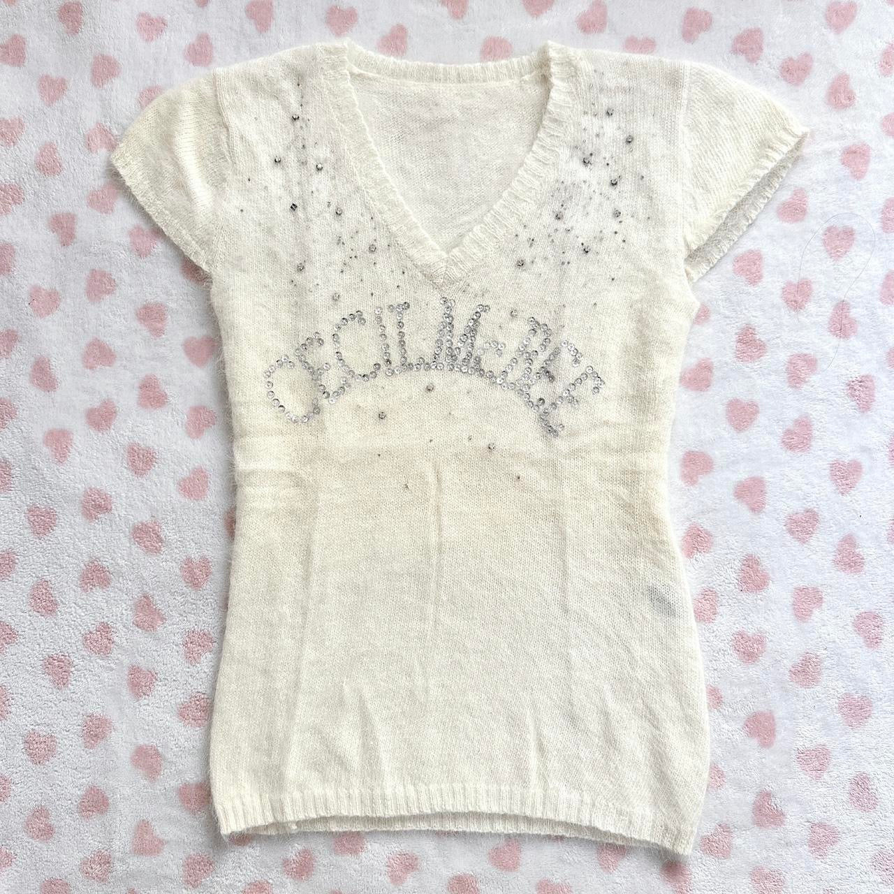 cecil mcbee soft angora gem top🍦⋆ ˚｡⋆୨୧˚