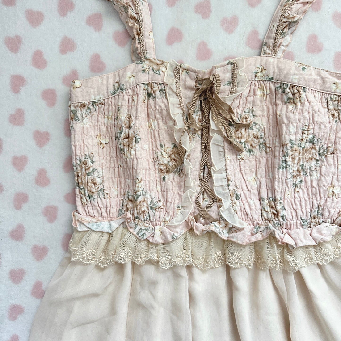 floral fairy tiered sleeveless dress ⋆ ˚｡⋆୨୧˚