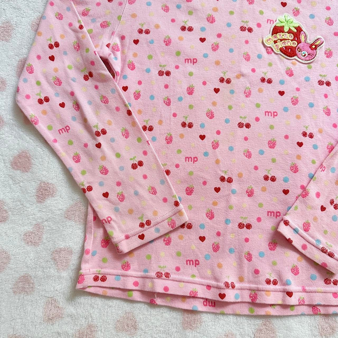 mezzo piano pink patterned long sleeve ⋆ ˚｡⋆୨୧˚