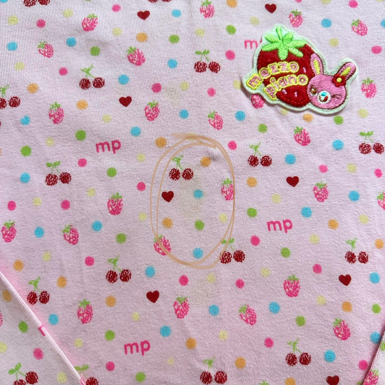 mezzo piano pink patterned long sleeve ⋆ ˚｡⋆୨୧˚